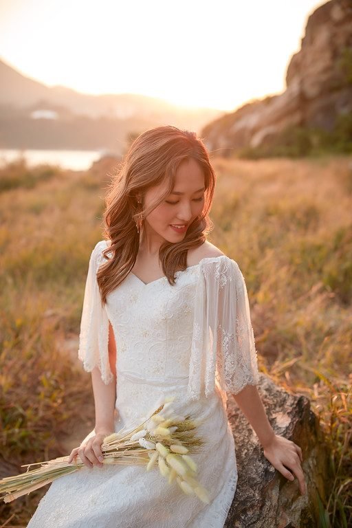 婚紗攝影 日落黃金時刻